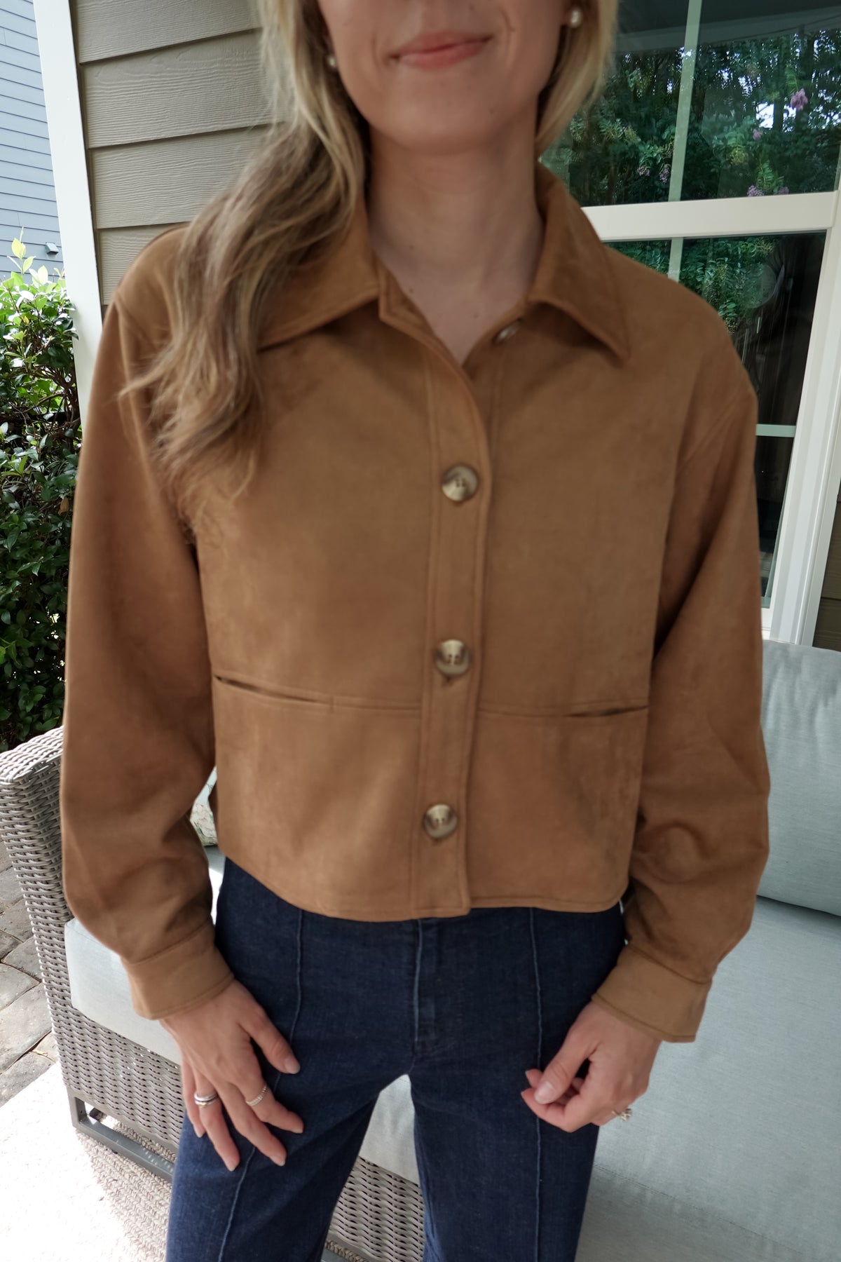 Tess Suede Jacket