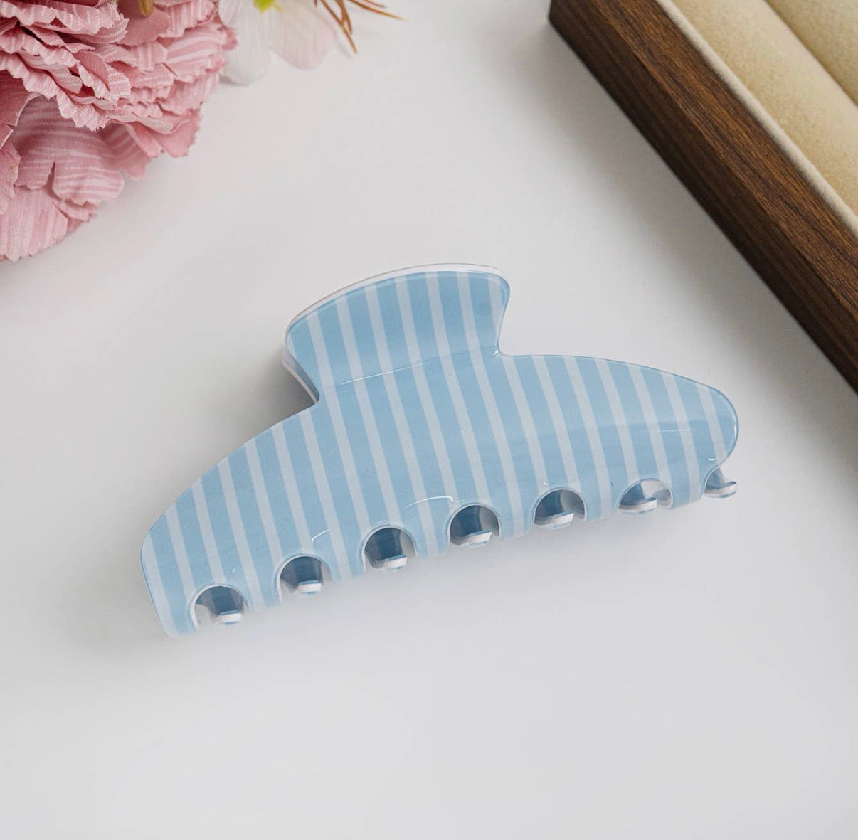 Vertical Stripe Claw Clips