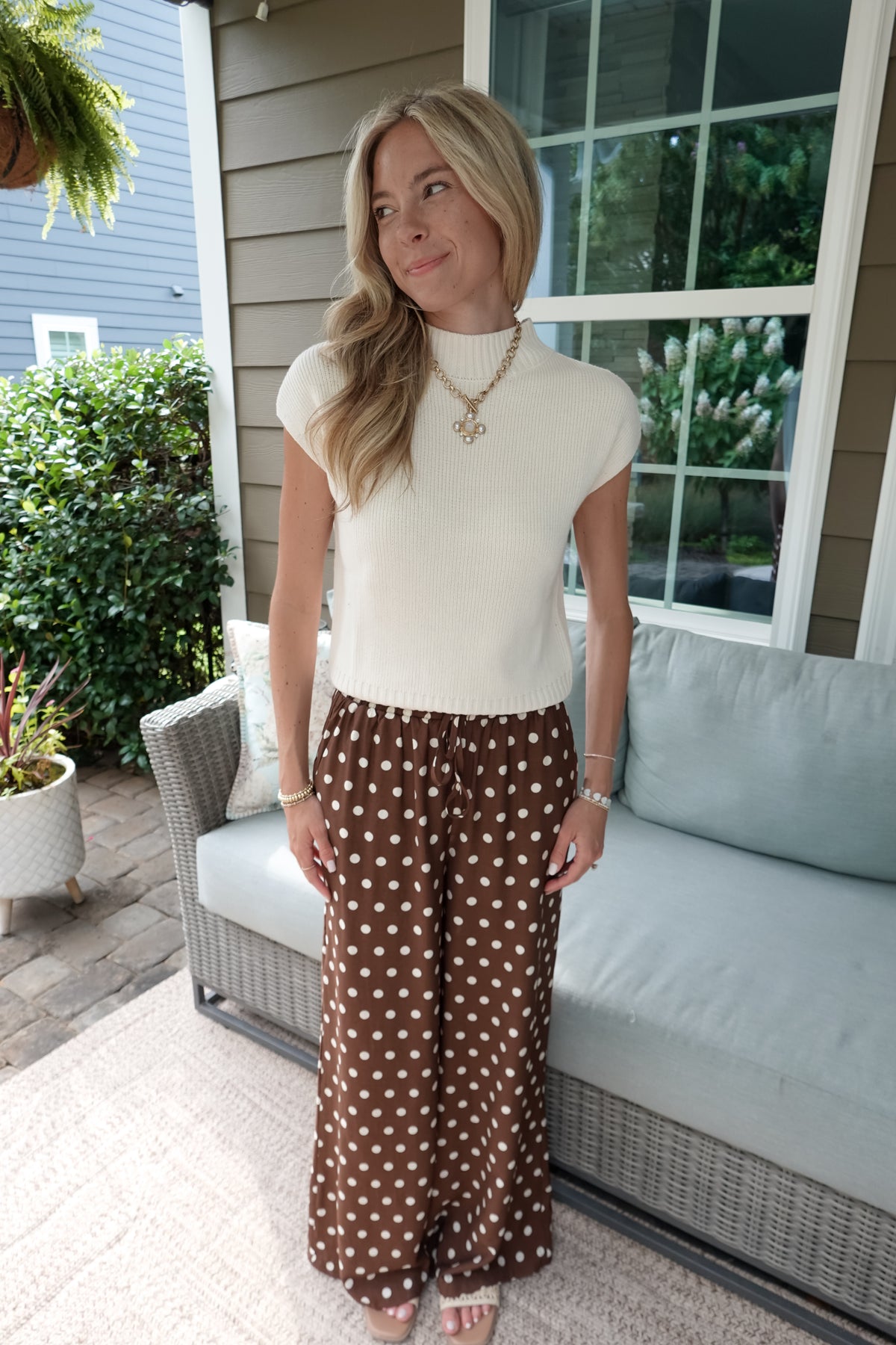 Priya Polka Dot Pants