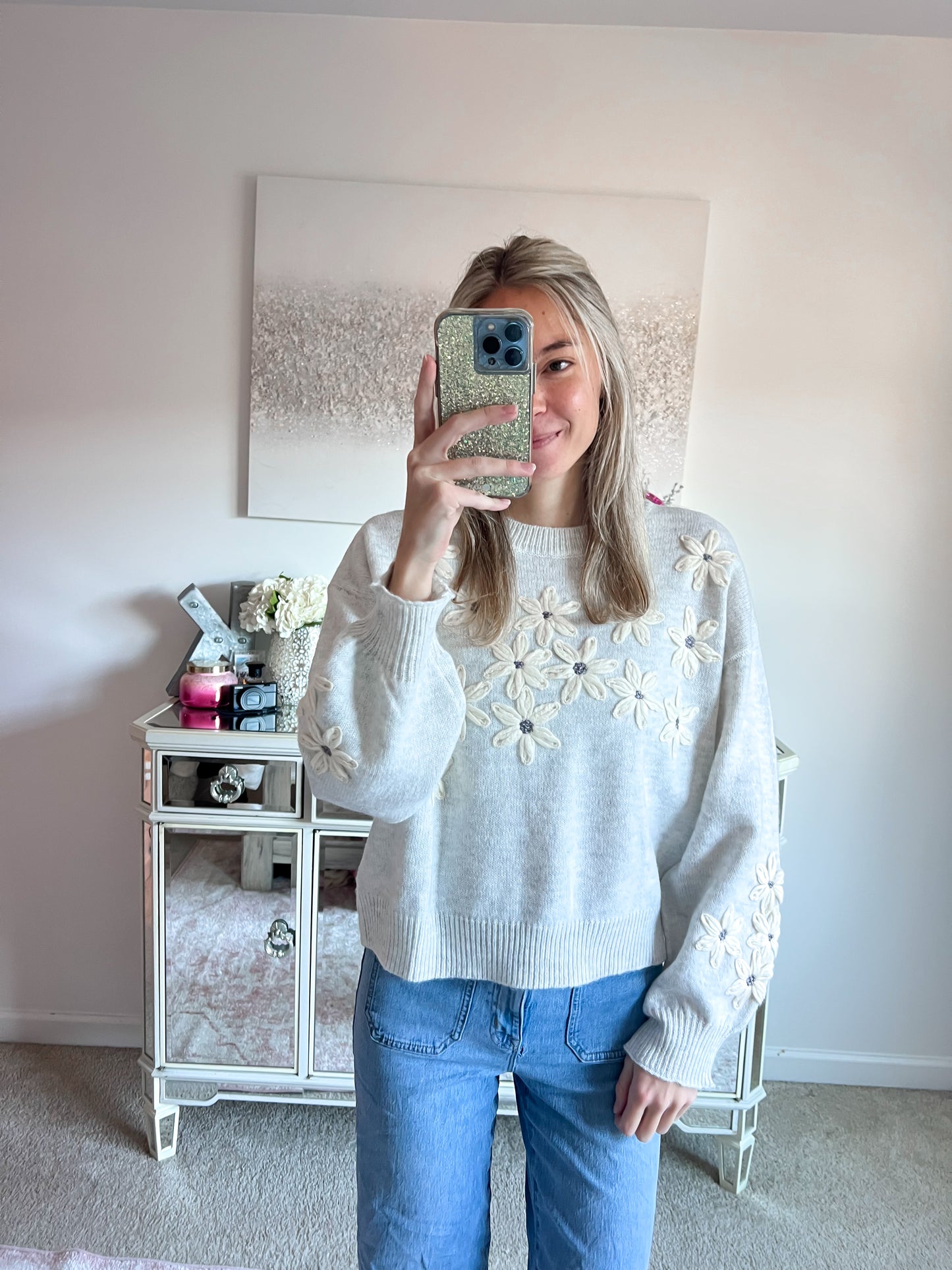 Millie Floral Sweater