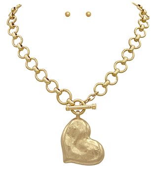 Heart Statement Necklace